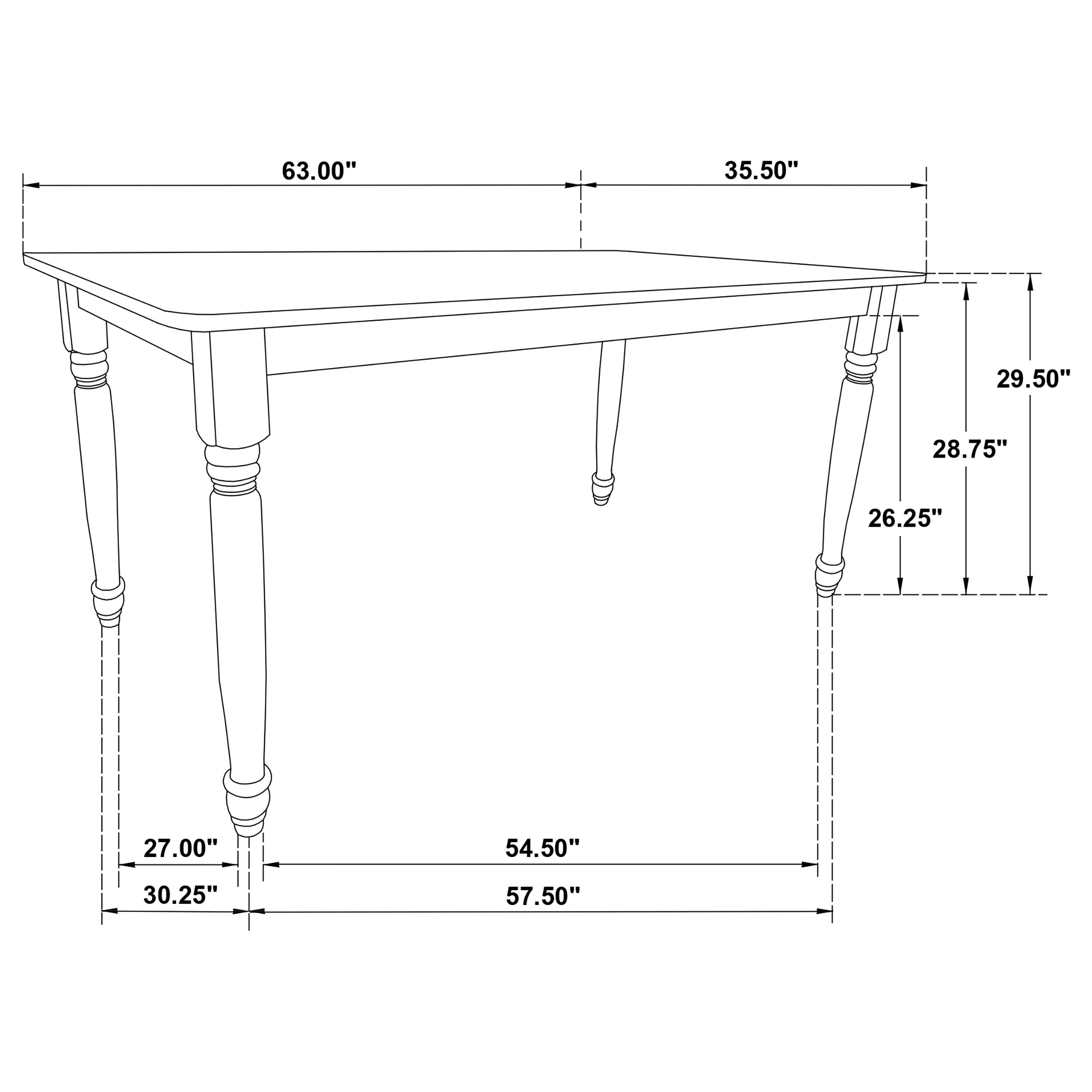 Hollyoak 7 Pc Dining Set