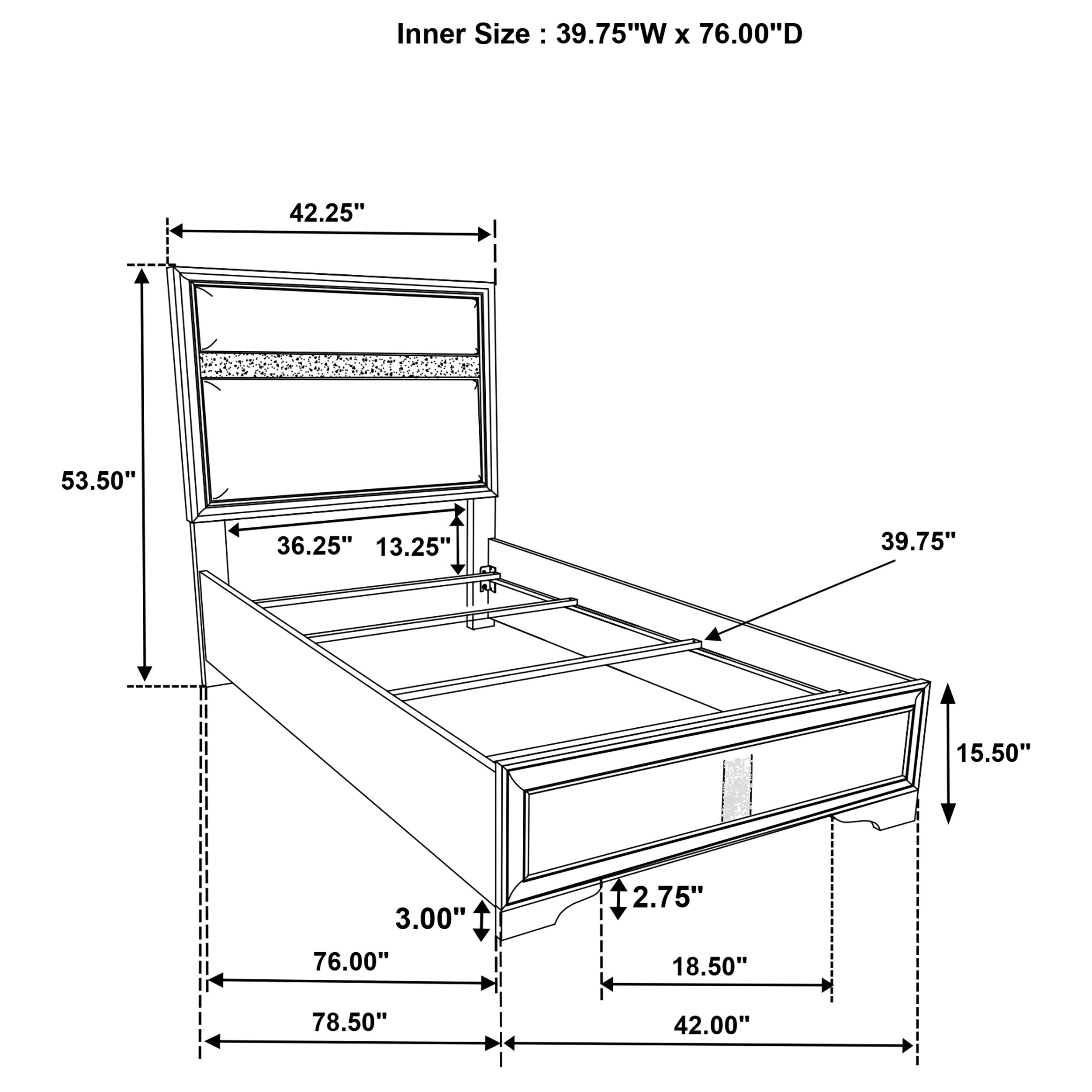 Miranda 4 Pc Bedroom Set