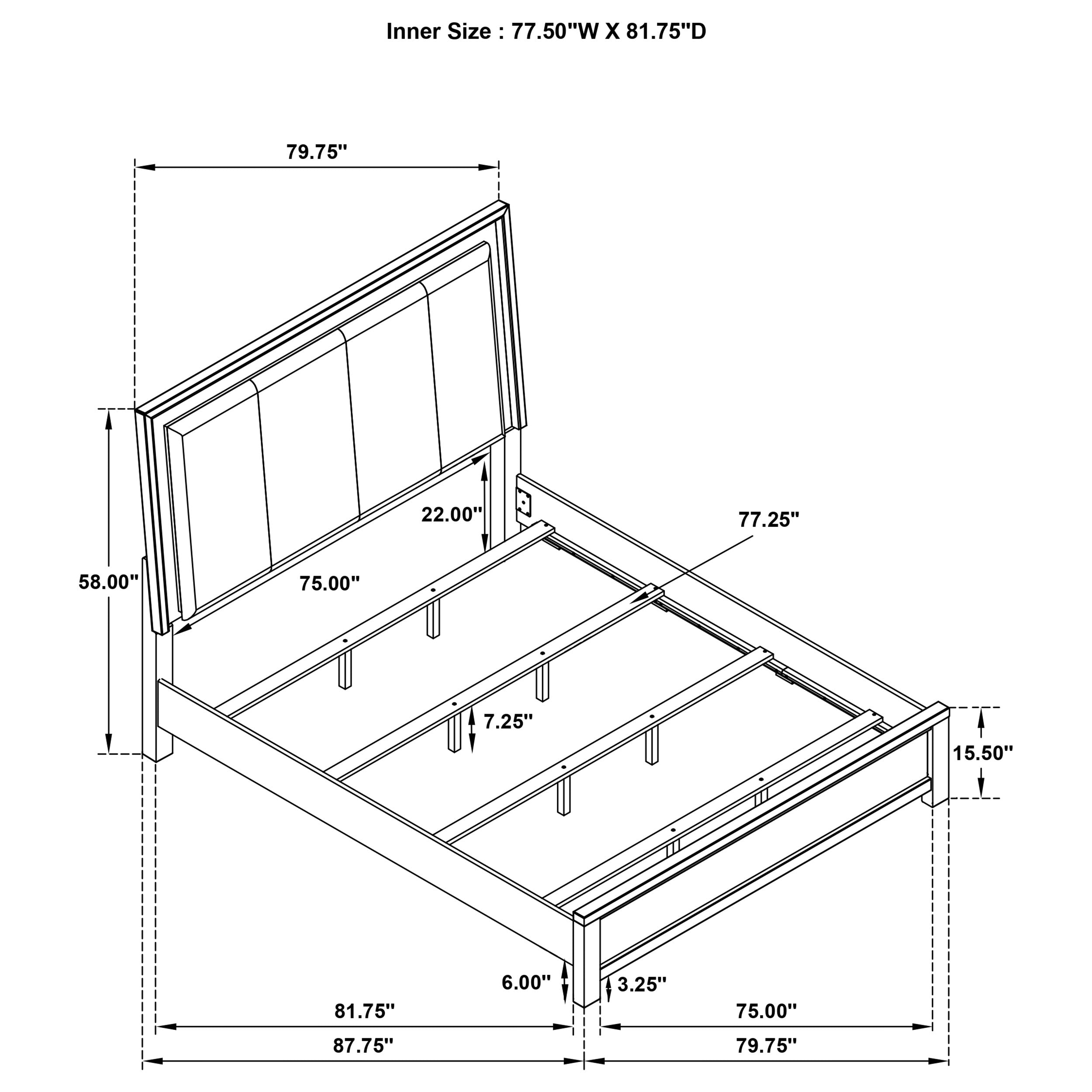 Kieran 4 Pc Bedroom Set