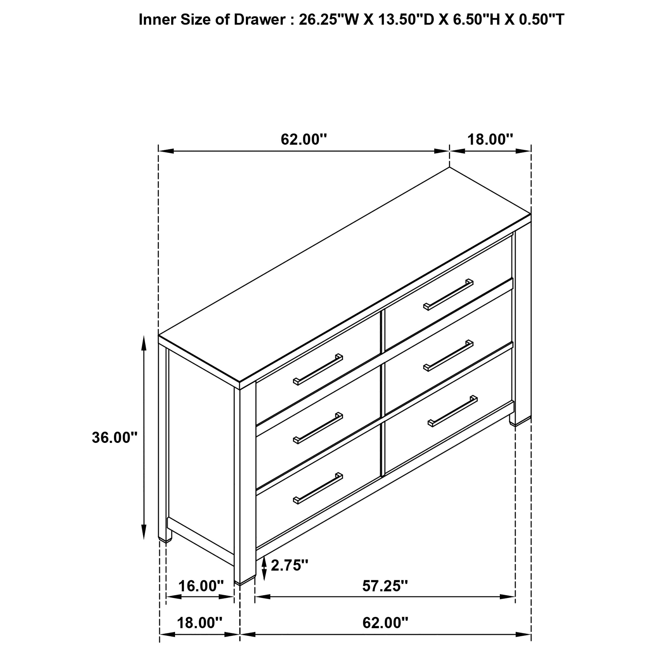 Kieran 4 Pc Bedroom Set