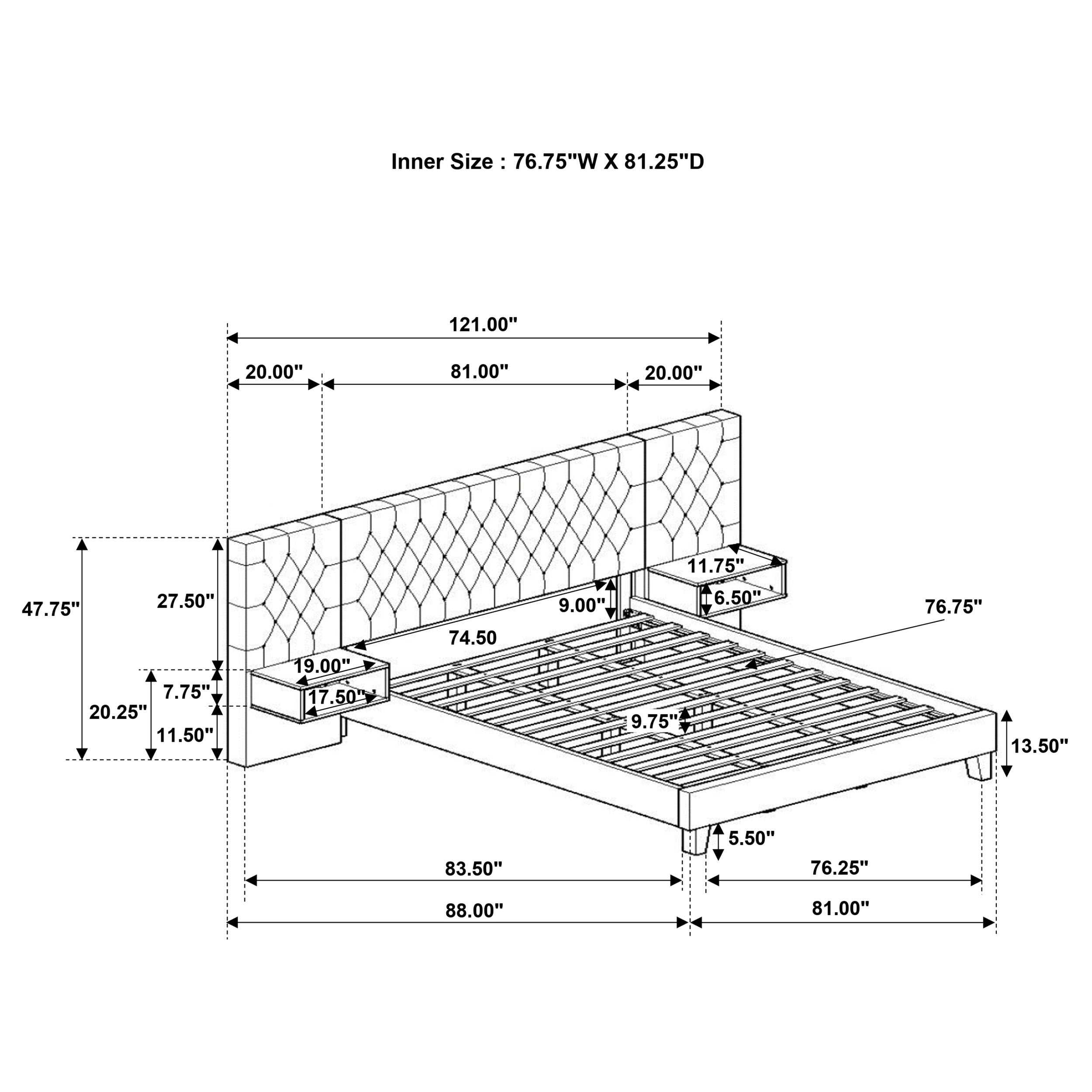 Marley Eastern King Bed