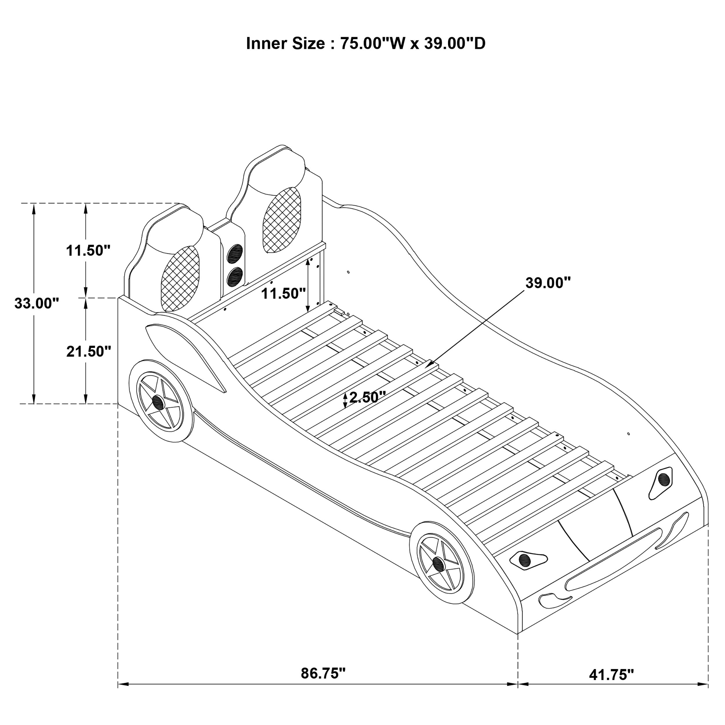 Cruiser Twin Bed