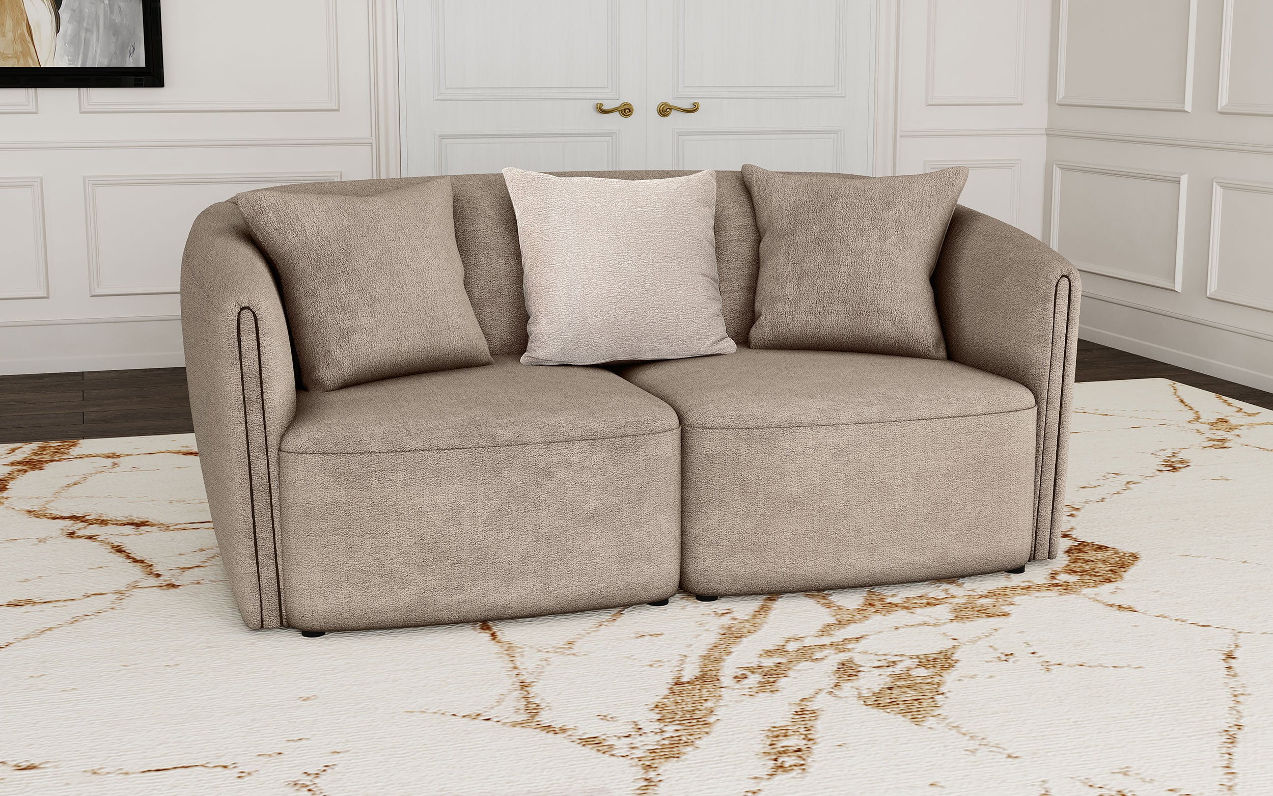 Townsend Stationary Loveseat