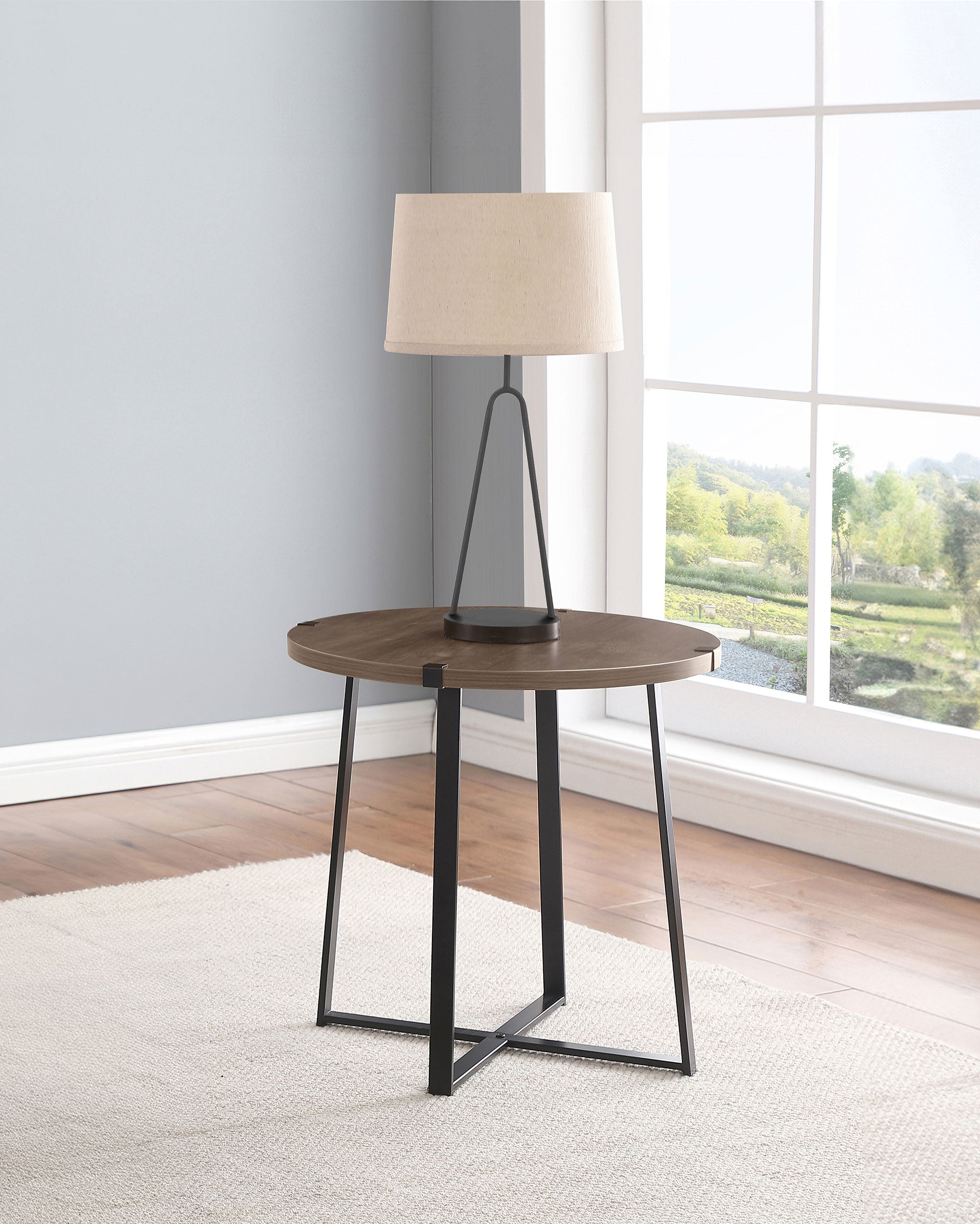 Marcus End & Side Table