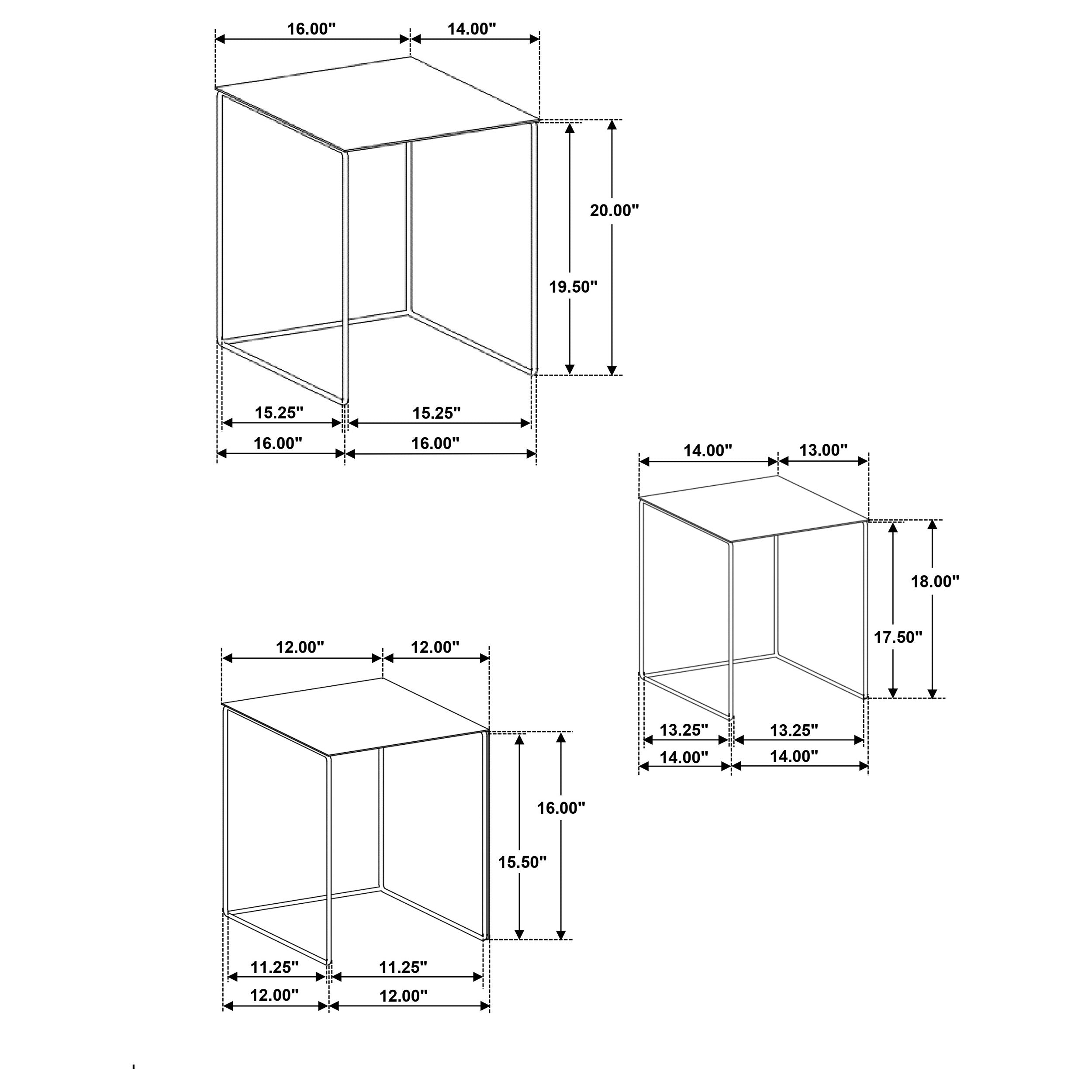 Imez Nesting Table