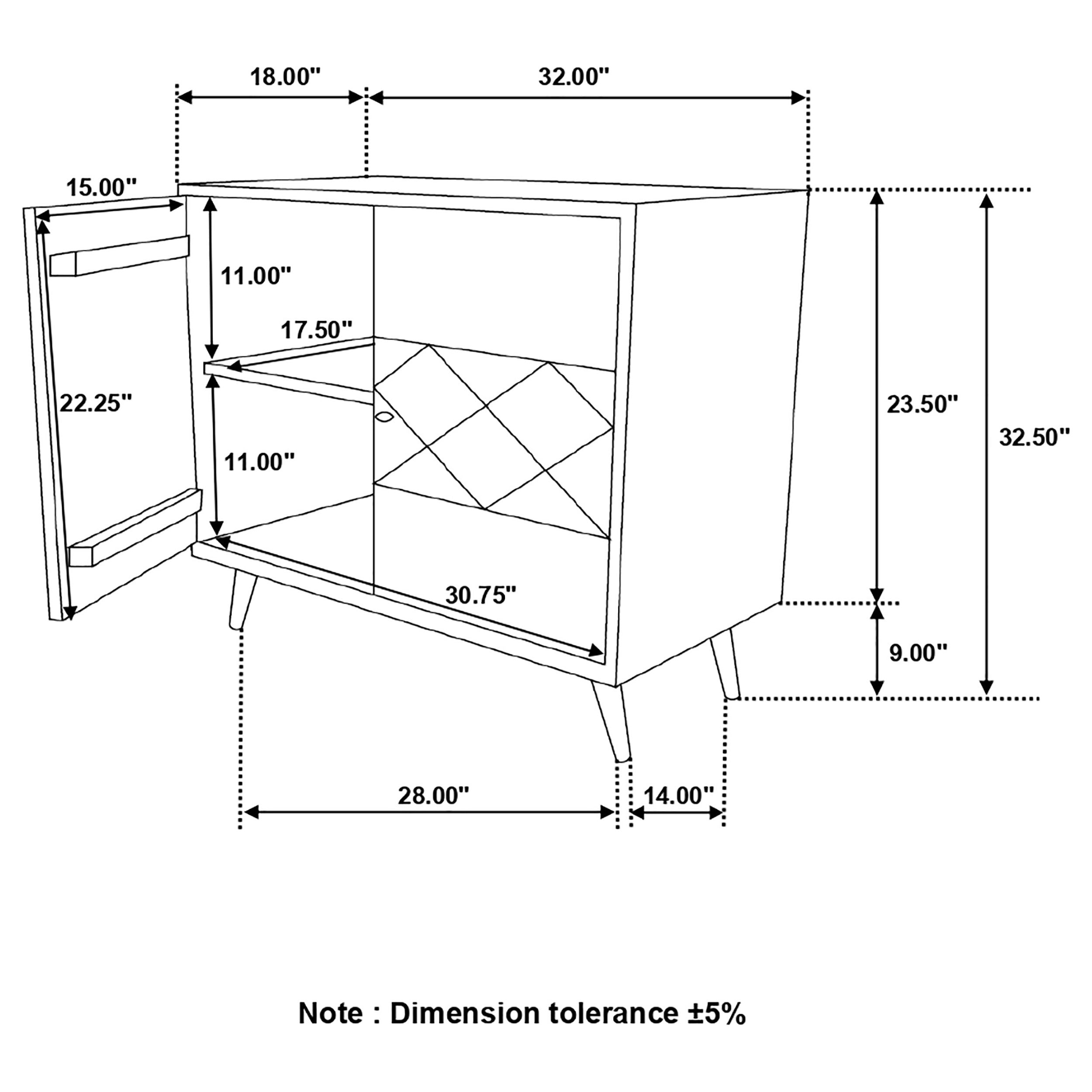 Alyssum Accent Cabinet