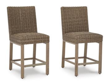 Walton Bridge Outdoor Bar Stool (Set of 2)