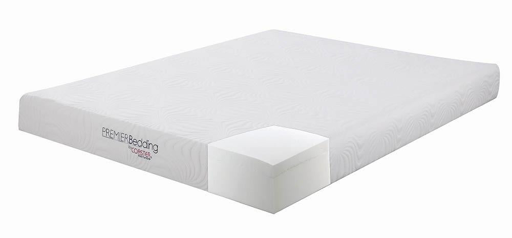 Keegan Full Memory Foam Mattress White